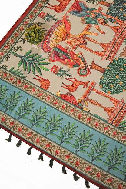 Vanleela Chanderi Saree - Yuvani