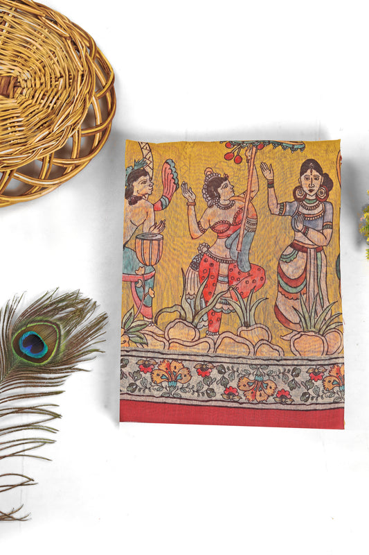 Vasantika Handloom Cotton Silk Saree - Yuvani