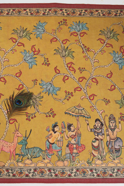 Vasantika Handloom Cotton Silk Saree - Yuvani