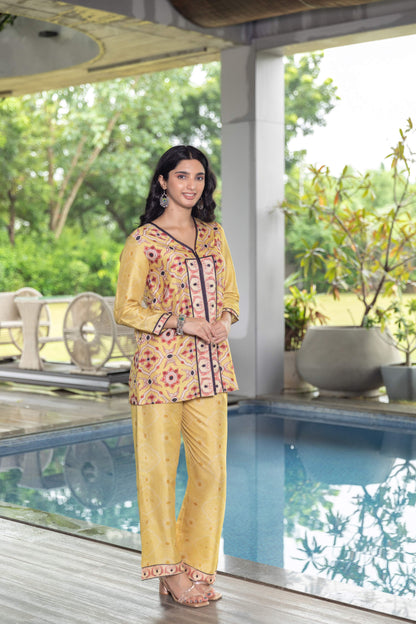 Yellow Mellow Coord Set - Yuvani