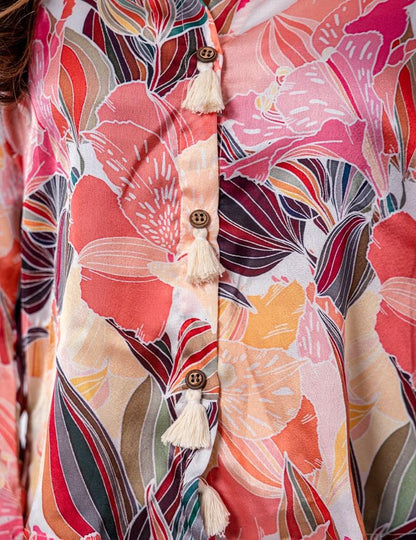 Garden of Eden High-Low Shirt - Yuvani