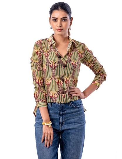 It was all Yellow High-Low Shirt - Yuvani