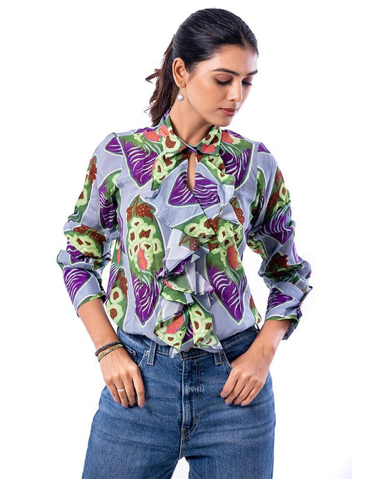 Wild & Free Frill Top - Yuvani