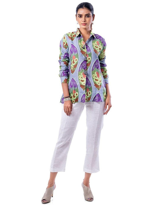 Wild and Free Linen Shirt - Yuvani