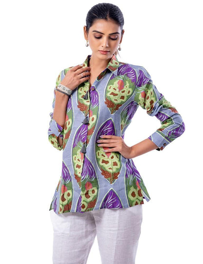 Wild and Free Linen Shirt - Yuvani